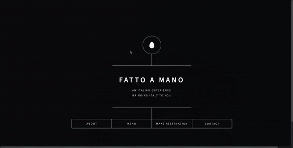 Italian Restaurant Website